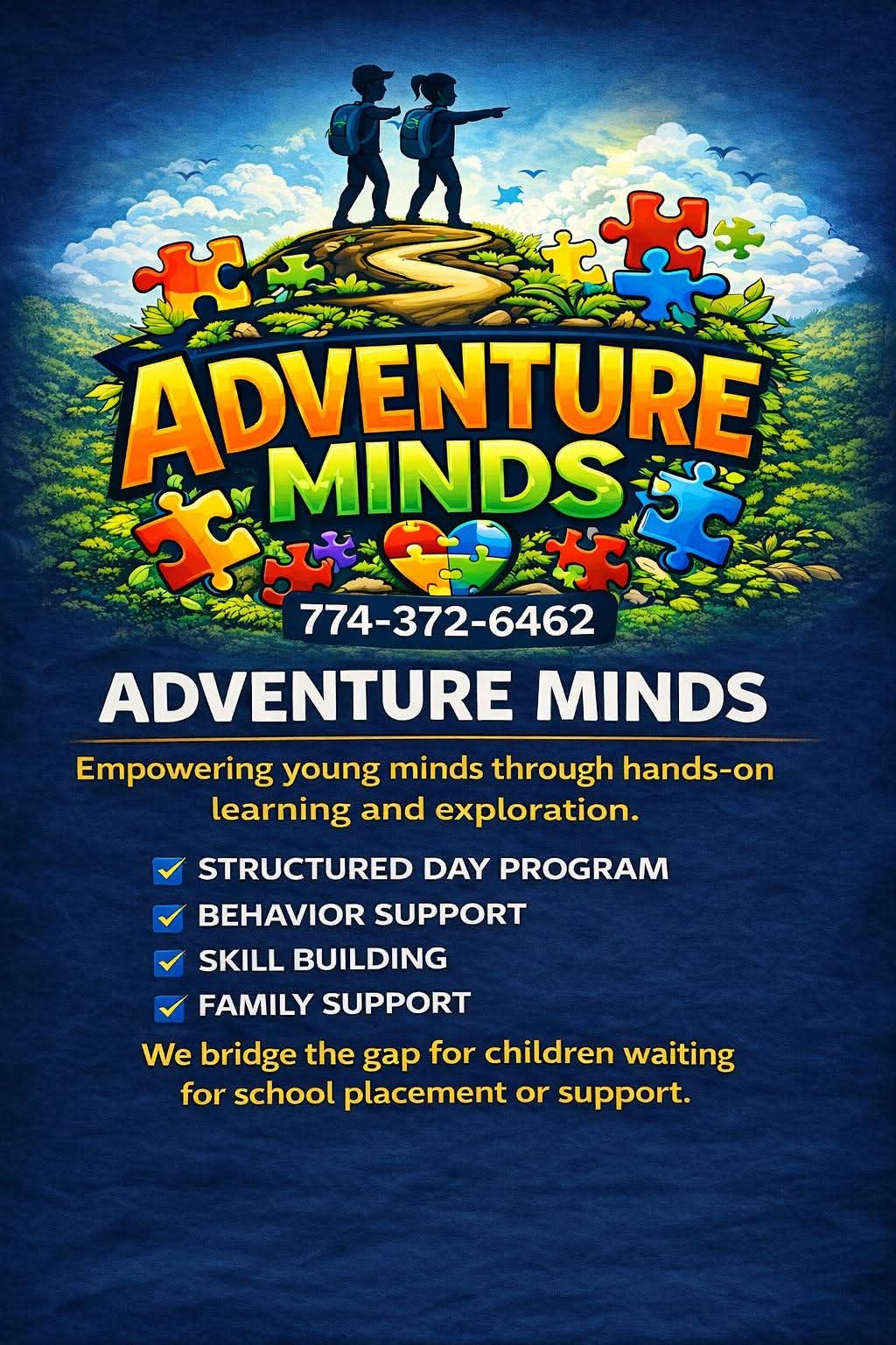Adventure Minds TCI program poster